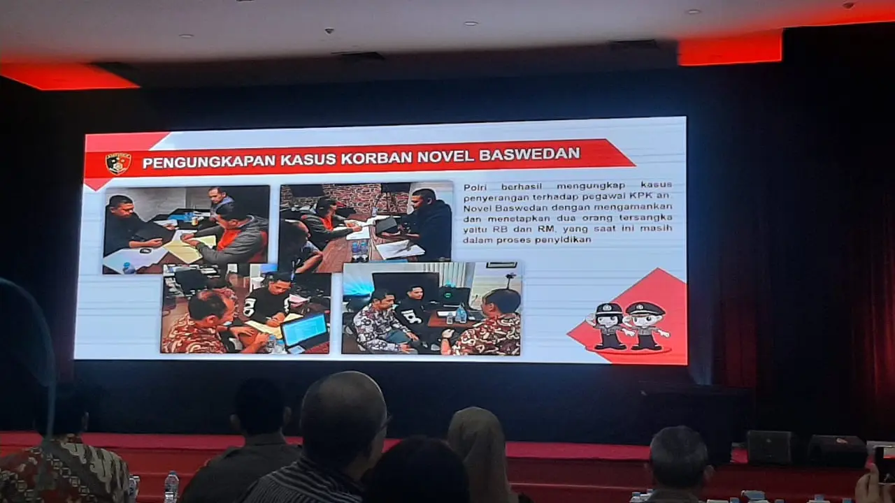 Kapolri Tunjukkan Foto Penyerang Novel Baswedan