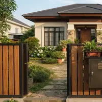Desain Kotak Paket Tanam di Pagar (AI Generated)