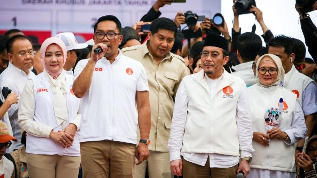 Ridwan Kamil-Suswono dan Dharma-Kun Batal Ajukan Gugatan Hasil Pilkada Jakarta ke MK
