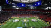 Suasana sepi pertandingan Grup D Piala Dunia Antarklub 2025 antara Chelsea melawan LAFC di Mercedes Benz Stadium, Atlanta, Amerka Serikat, Selasa (17/06/2025). (AP Photo/Jason Getz)