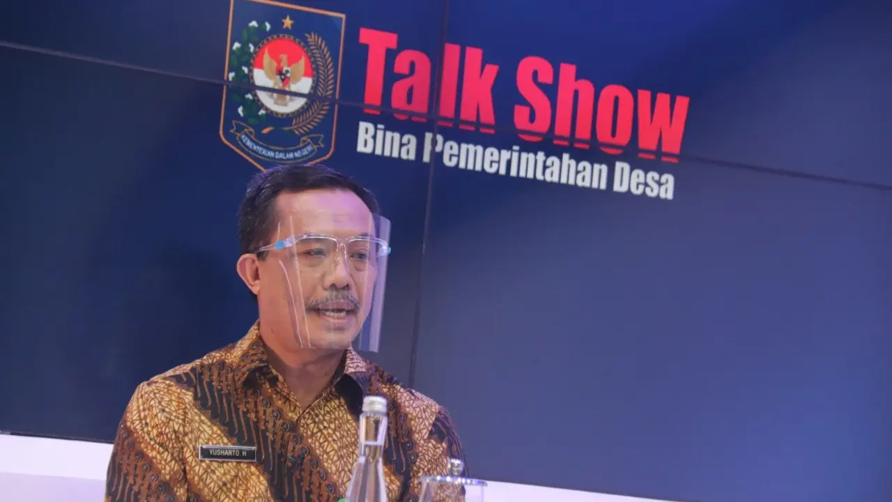 Direktur Jenderal Bina Pemerintahan Desa Kemendagri, Yusharto Huntoyungo.