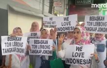 VIDEO: Emosi Meledak Emak-Emak Tom Lembong Kalah Praperadilan, Lantang Minta Keadilan ke Prabowo