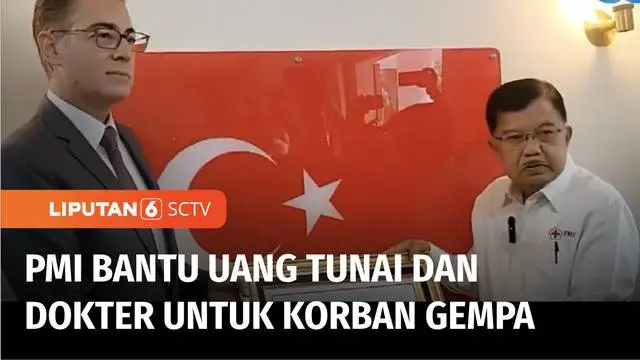Palang Merah Indonesia menyerahkan bantuan kemanusiaan kepada korban terdampak gempa bumi di Turki. Selain uang tunai, PMI juga mengirim tim dokter untuk memberikan penanganan medis kepada para korban gempa.