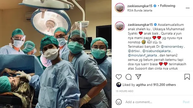 Zaskia Sungkar (Foto: Instagram/@zaskiasungkar15)