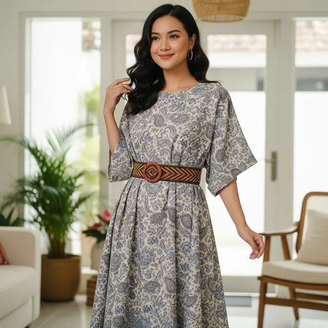 Model Daster Gamis (Image by Gemini AI)