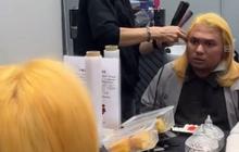 Cerita Kocak Keanu Agl Lagi Cat Rambut di Luar Negeri, Salonnya Mendadak Tutup Padahal Masih Proses Bleaching