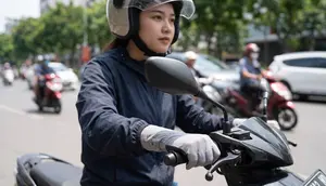 Model Sarung Tangan Motor Wanita Terbaik untuk Menemani Perjalanan di Bawah Terik Matahari