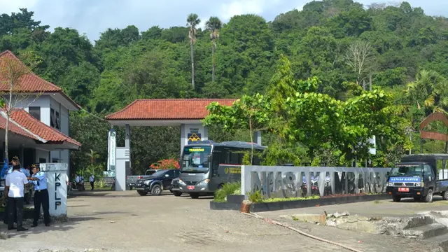 Dermaga sodong sekaligus pintu masuk menuju lapas-lapas yang berada di Nusakambangan. (Foto: Liputan6.com/Muhamad Ridlo)