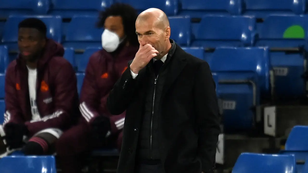 FOTO: 6 Fakta Menarik di Balik Kemenangan 2-0 Chelsea atas Real Madrid - Zinedine Zidane