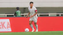 Bek Garudayaksa FC, Wahyu Prasetyo, saat melawan Persik Kediri di Stadion Pakansari, Cibinong, Jawa Barat, Jumat (11/9/2026). (Doc Garudayaksa FC)