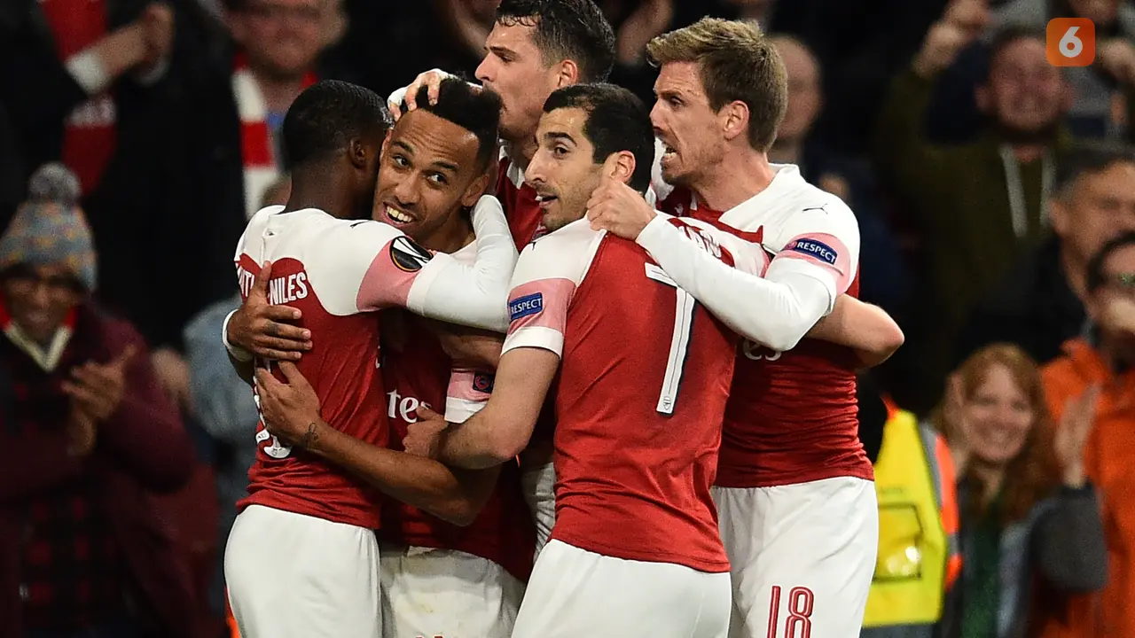 Arsenal Vs Valencia, Semifinal Liga Europa 2018-2019