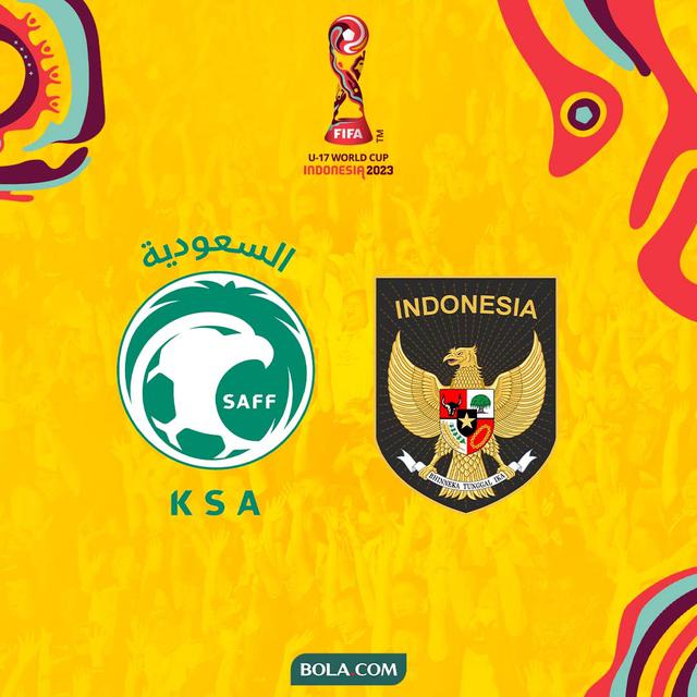 Piala Dunia U-17 - Timnas Arab Saudi U-17 dan Timnas Indonesia U-17
