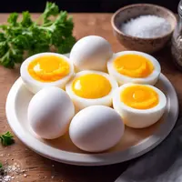 Telur Setengah Matang by Meta AI