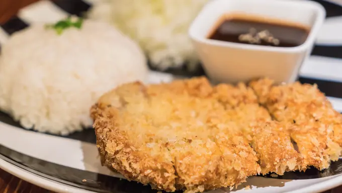 Ilustrasi Chicken Katsu