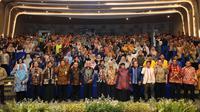 Badan Pembinaan Ideologi Pancasila (BPIP) menyelenggarakan Pembinaan Ideologi Pancasila sekaligus meluncurkan Pancasila Virtual Expo 2025 di Universitas Indonesia, Depok, Sabtu (19/7/2025). (Tim News).