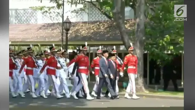 Presiden Joko Widodo atau Jokowi resmi melantik sembilan pasangan gubernur dan wakil gubernur terpilih hasil Pilkada Serentak 2018, hari ini. Pelantikan berlangsung di Istana Negara, Jakarta, pukul 10.00 WIB.