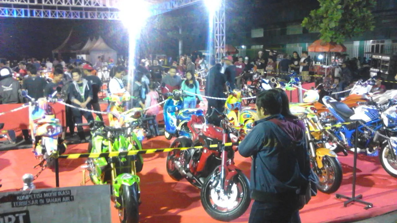 AHM Gelar Kontes Modifikasi Motor Terbesar di Indonesia