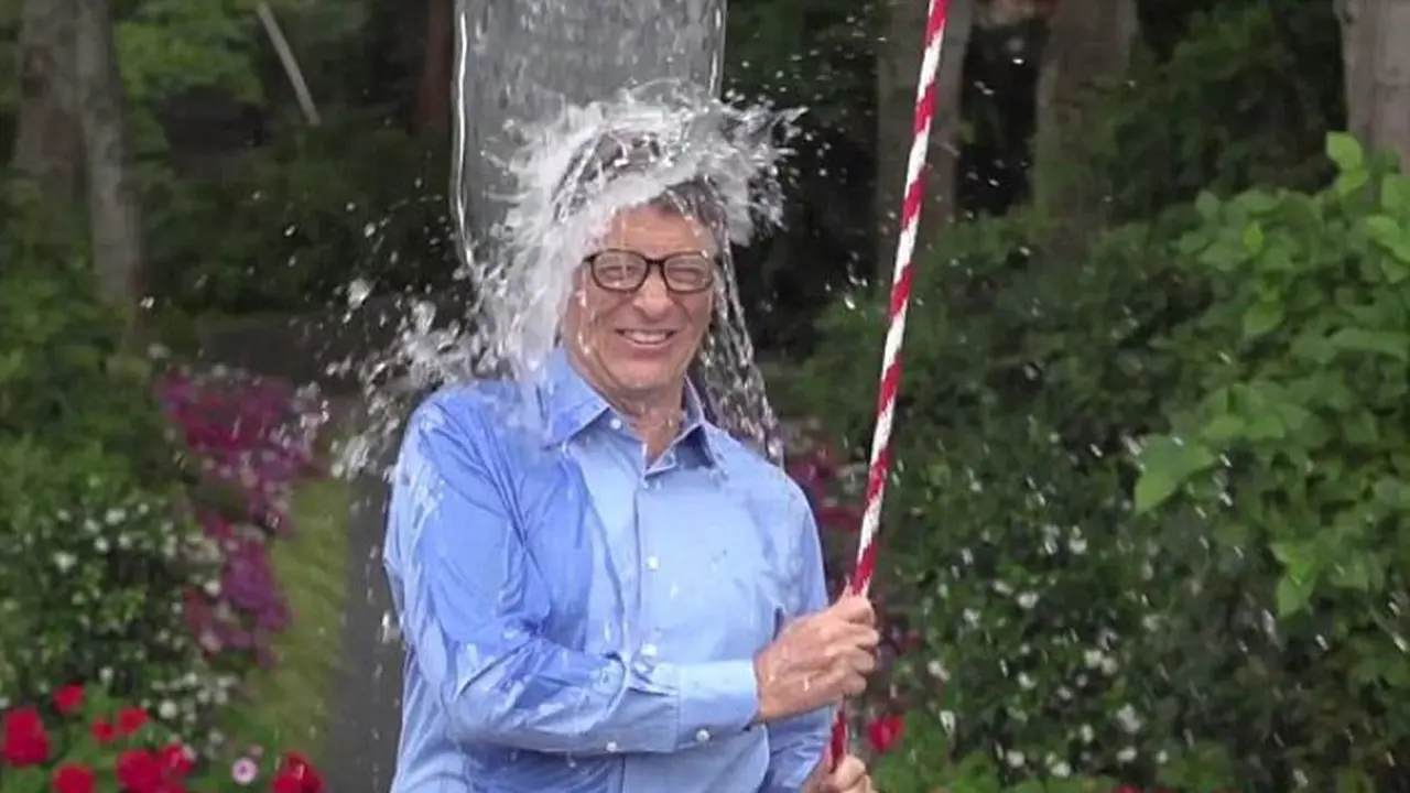 Bill Gates Ice Bucket Challenge - 1