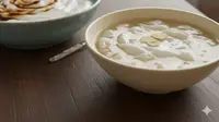 Visual Bubur Sumsum dan Kembang Tahu yang Mirip (Foto: AI)