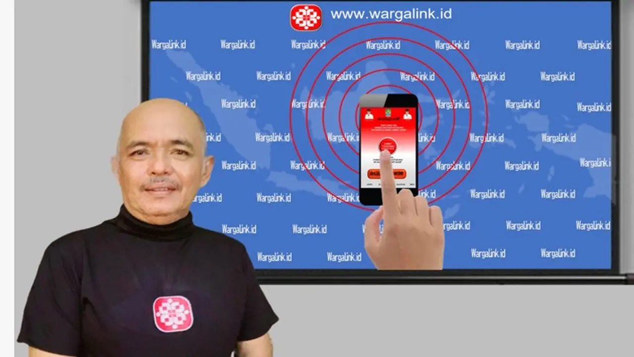 Wargalink.id, inovasi karya anak bangsa dirancang membantu warga dan pemerintah daerah (pemda), melakukan transformasi digital dan penguatan ekosistem perekonomian di lingkungan warga. (Liputan6.com)