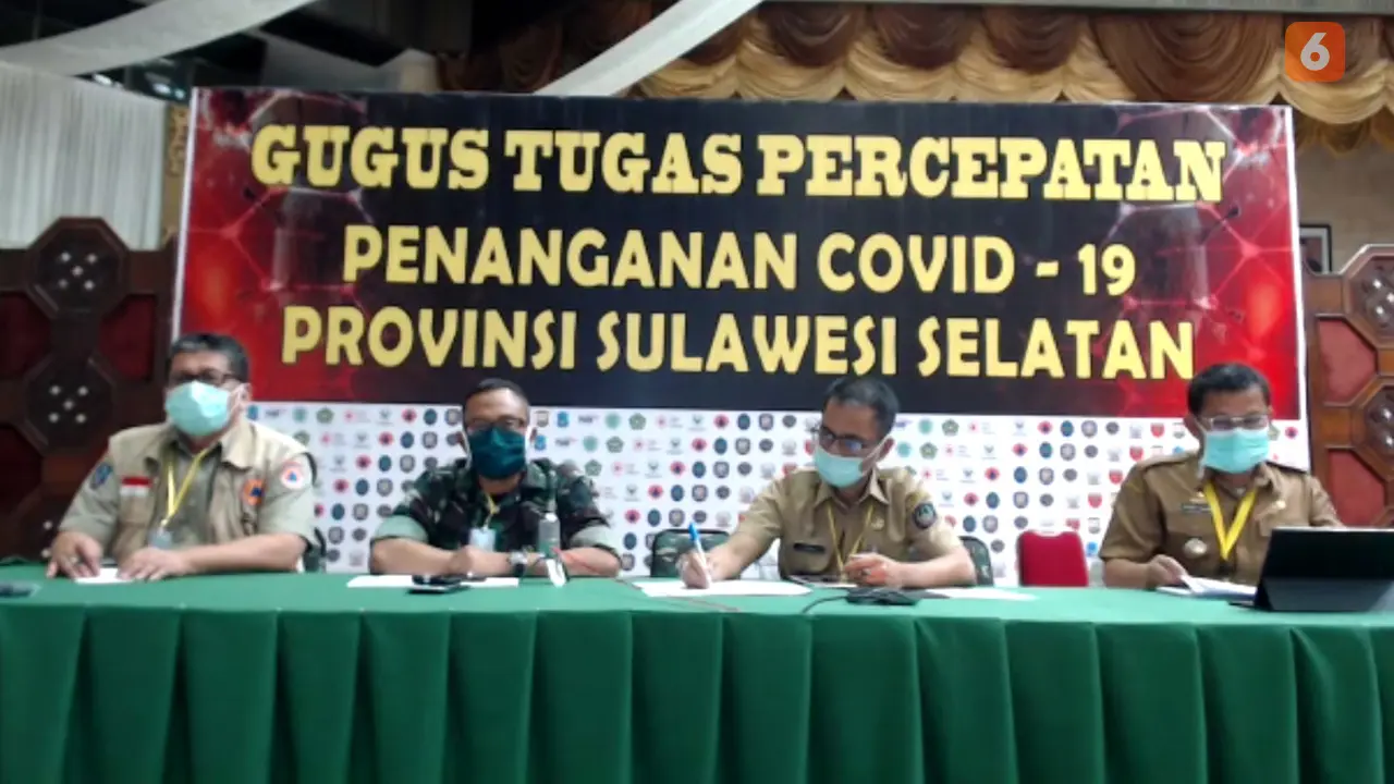 Gugus Tugas Percepatan Penanganan Covid-19 Sulsel (Fauzan)