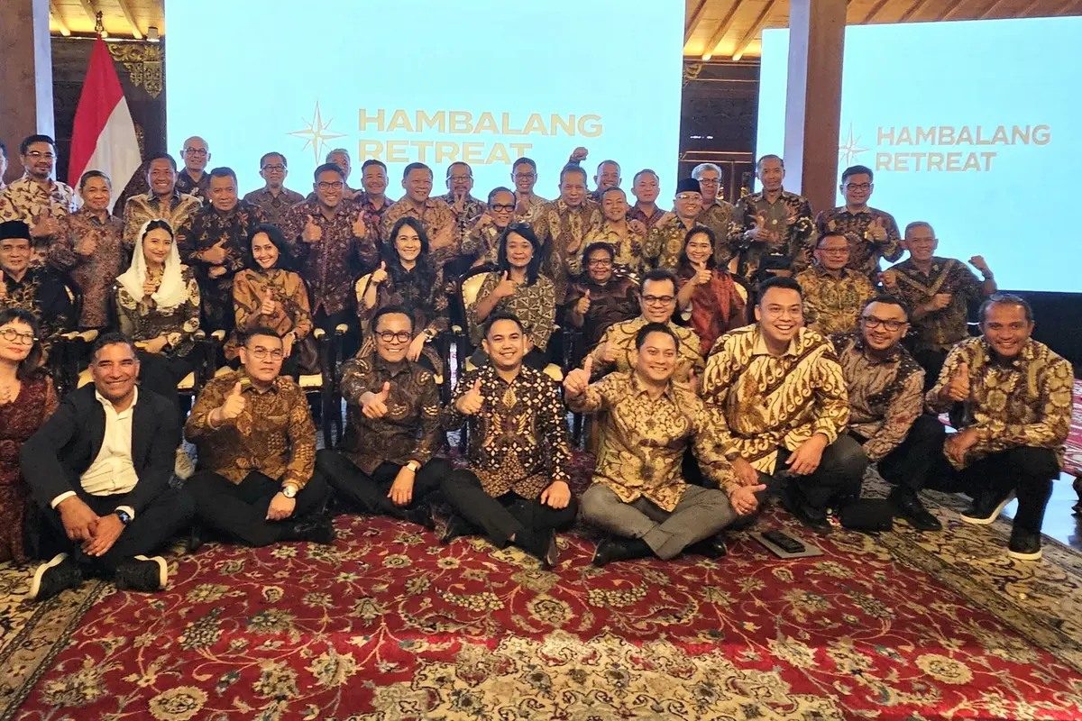 Pembekalan bagi calon wakil menteri di kabinet Prabowo Subianto-Gibran Rakabuming Raka di Hambalang.