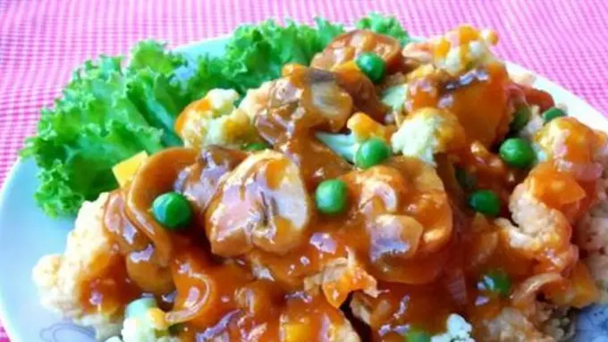 Udang gorenbg tepung saus asam manis,/Copyright cookpad.com/Nia Syifa