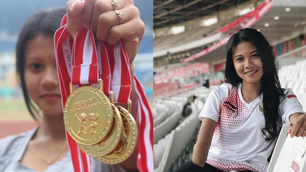 6 Potret Nanda Mei Sholiha, Atlet Difabel Asal Jawa Timur yang Punya Segudang Prestasi
