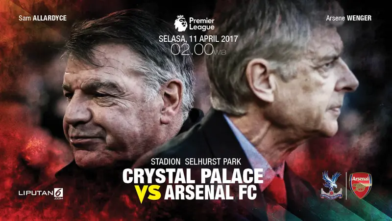 Prediksi Crystal Palace vs Arsenal