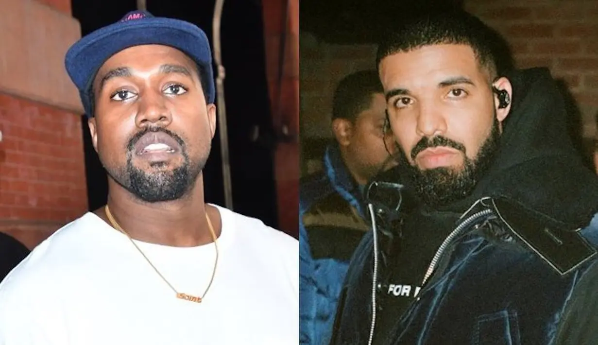 "Aku tak pernah bicara apapun tentang anakmu dengan Pusha," jelas Kanye West. (Urban Islandz)