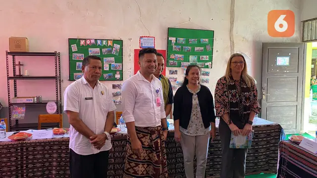 Reading Camp adalah program dari SD Inpres 1 Kupang yang bertujuan untuk menumbuhkan minat baca anak hingga mereka unggul dalam bidang literasi (Dok. Liputan6.com/Teddy Tri Setio Berty).