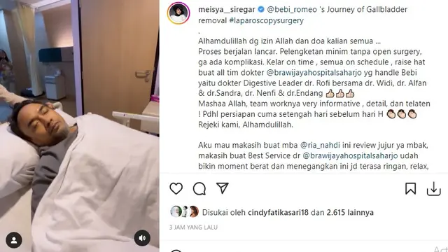 Meisya Siregar - Bebi Romeo (Foto: Instagram/@meisya_siregar)