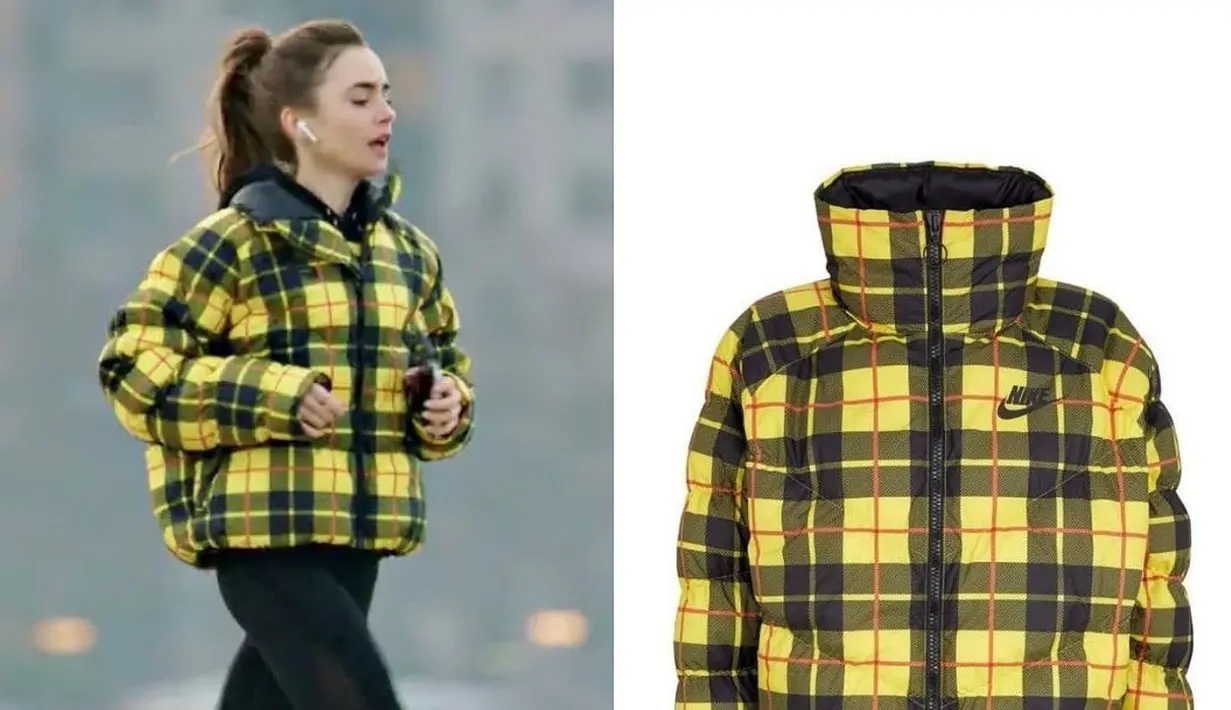 Dari sebagian besar pakaiannya, Emily banyak mengenakan pakaian dengan warna dan motif, termasuk saat berolahraga. Ini adalah salah satu tampilan olahraga Emily yang bisa menjadi inspirasimu. Foto: Instagram.