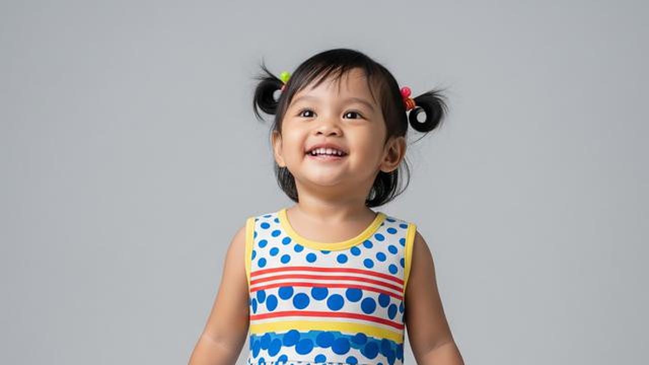 8 Model Baju Anak Perempuan 1-5 Tahun Motif Polkadot &amp; Stripe, Lucu dan Nyaman Dipakai