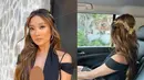 Bintang Emily in Paris, Ashley Jini Park, memakai aksesoris sederhana buatan desainer Indonesia, Rinaldy untuk acara Gold House Gala. (Foto: Instagram/@rinaldyyunardi)
