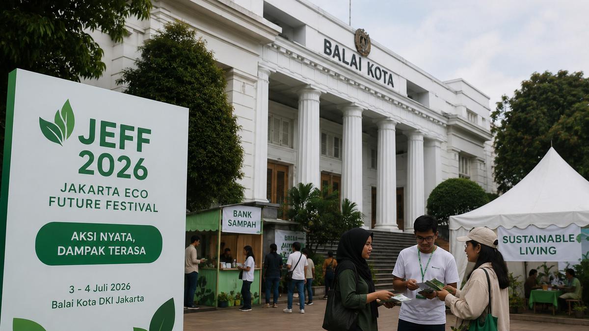 Festival Lingkungan Digelar di Balai Kota, Ajak Warga Jaga Lingkungan Jakarta