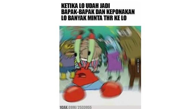 5 Meme Lucu Minta THR Saat Lebaran Ini Bikin Geleng Kepala (sumber: 1cak.com)
