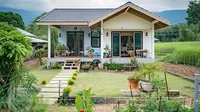 10 Desain Rumah di Tepi Sawah dengan Pagar Pengaman Anti Ular, Aman dan Estetik