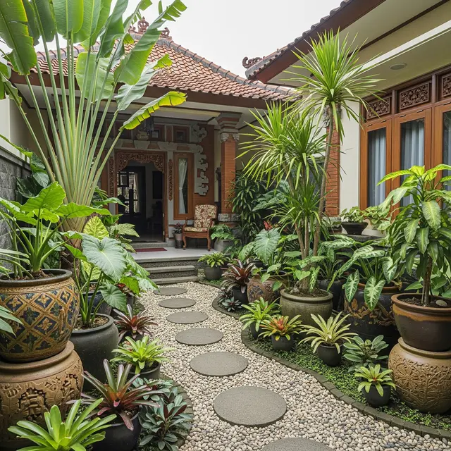 Cara Menata Halaman agar Tetap Menarik Tanpa Rumput.