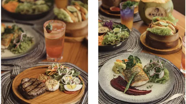 Bayside Restaurant & Bar Amber Lombok Beach Resort