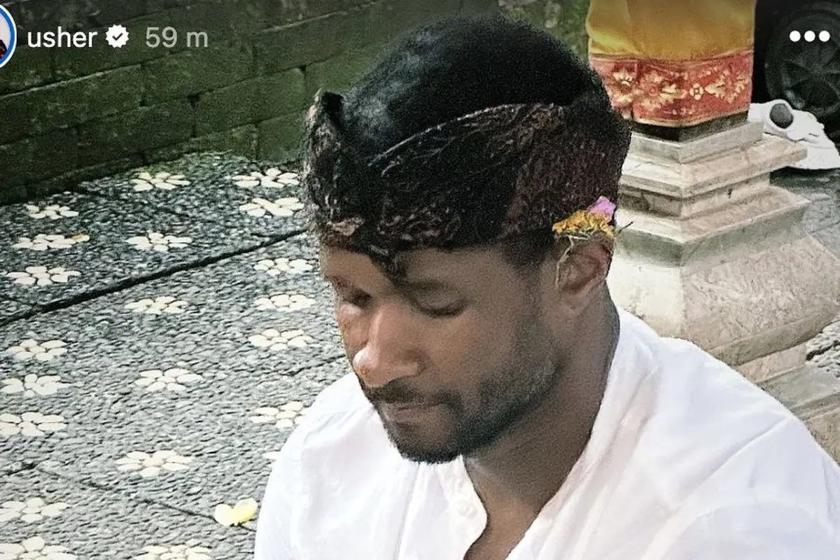 Usher di Bali [Foto: Twitter/wonderfulid]