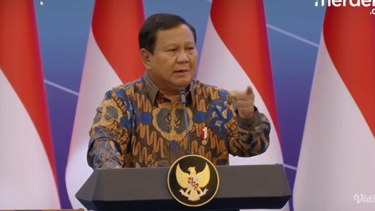 Prabowo Bicara soal RUU TNI: Tak Ada Niat Dwifungsi Lagi, Come On Nonsense Itu