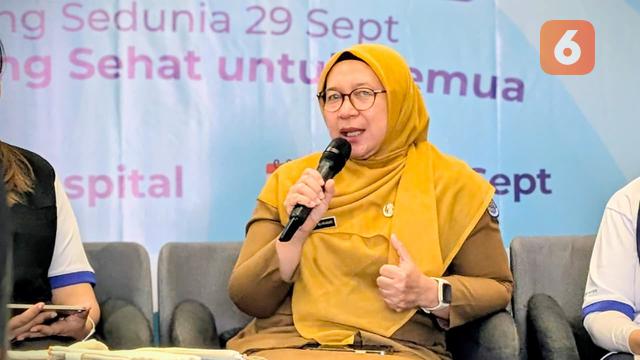 Sekretaris Dinas Lingkungan Hidup dan Kebersihan (DLHK) Kota Depok, Reni Siti Nuraeni, S.Si, M.Si.,