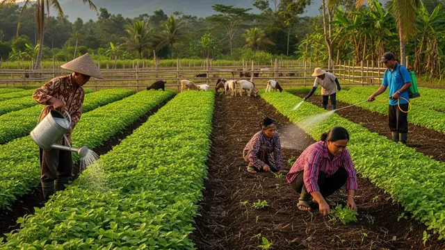 Cara Tanam Rambanan untuk Pakan Kambing