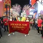Parade karnaval di Jakarta Fair Kemayoran (JFK) 2023 atau Pekan Raya Jakarta (PRJ). (Istimewa/Dokumentasi JIEXpo)