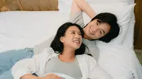 Angga Yunanda dan Shenina Cinnamon Maternity Shoot, Simpel tapi Penuh Makna