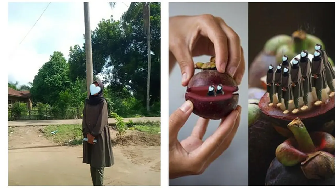 Wanita Ini Minta Latar Fotonya Diedit dengan Pohon Manggis, 7 Hasilnya Bikin Geleng Kepala