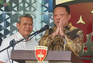 Jaksa Agung Muda Tindak Pidana Khusus (Jampidsus) Febrie Adriansyah memberikan keterangan pers di Gedung Bundar, Kejaksaan Agung, Jakarta, Jumat (10/7/2026). (KLY/ Budy Santoso)