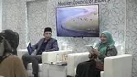 Mantan Rektor UIN Syarif Hidayatullah Jakarta Prof Amany Lubis dan Anggota Komite Eksekutif MHM yang juga mantan Gubernur NTB, TGB Dr. M Zainul Majdi. (Ist).