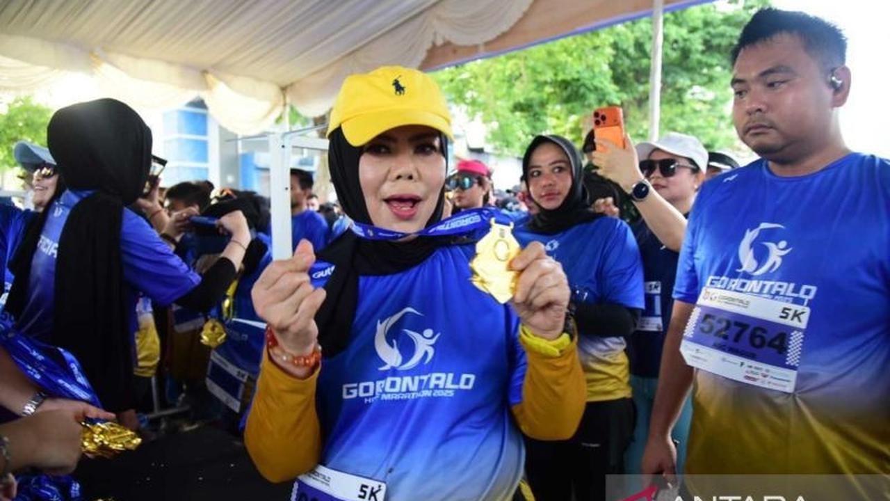 Wagub Gorontalo Bangga, Gorontalo Half Marathon 2025 Sukses Digelar Jadi Ajang Nasional